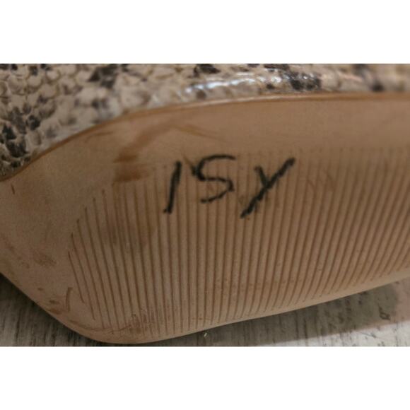 Louise et Cie Leather Tall Ladies Boots Snake Pattern Size 8.5 - Picture 12 of 12